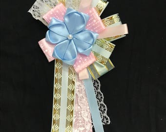 Handgemachte Rosetten Brosche, Spitzenband Corsage, Abschluss Abzeichen, Geburtstag Outfit Accessoire, Ita Taschen Dekoration, Kawaii Geschenk