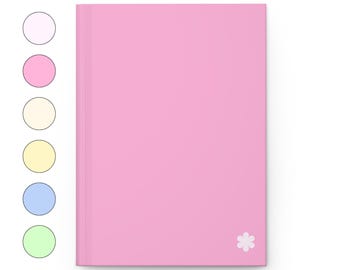 A5 Hardcover Journal | Aesthetic Lined Notebook