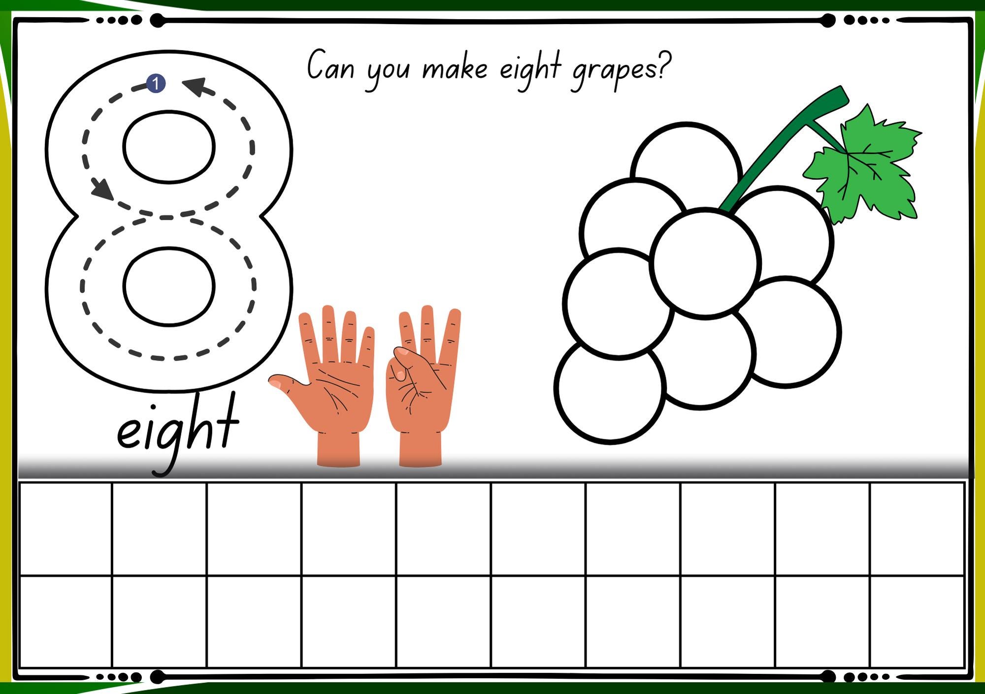 Counting Playdough Mats | Numbers 1-20, Math Activities (PDF Pattern ...