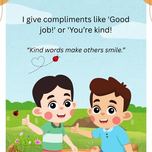 Kindness Flashcards for Kids: 35 Printable Social Emotional Learning ...