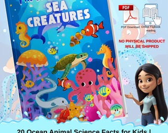 Ocean Animal Science Facts for Kids | Sea Creature facts | Under the Sea Science | Sea Animals | Ocean Animals Educational Resource