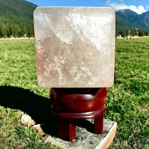 Smokey Quartz Cube 60 MM| High Quality Smokey Quartz| Metaphysical, Meditation, Extra Quality, Natural Crystal Healing Stone.