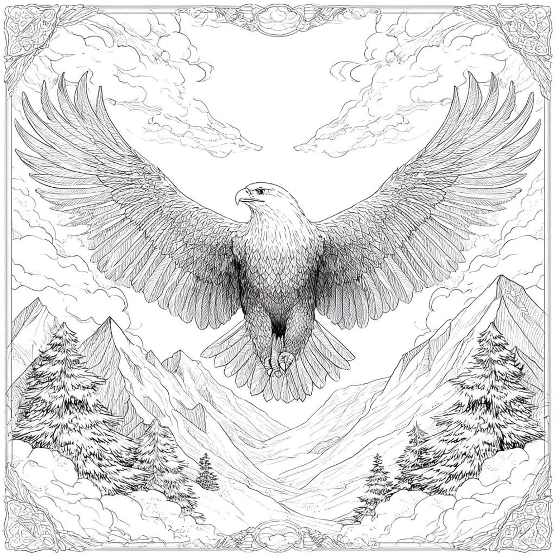 Bird Coloring Book for Adults: Stress Relief & Relaxation (digital ...