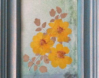 Pressed  Flower Picture