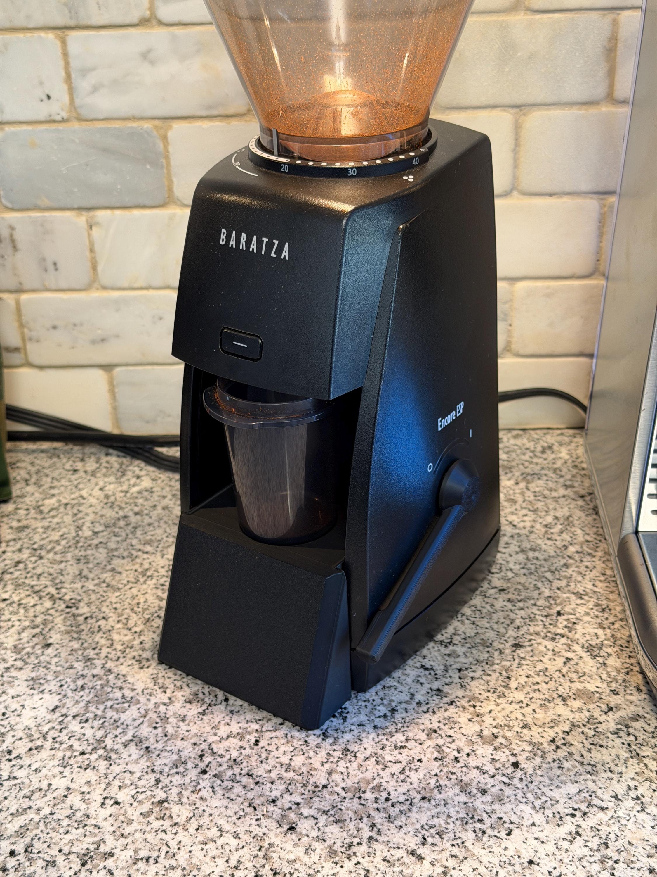 Snap-in Dosing Cup Riser for Baratza Encore, ESP, ESP Pro Espresso