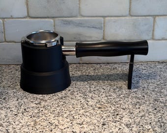 Adjustable Angled Portafilter Tamping Station: 3D Printed Coffee Bar Accessory for 54mm, 51mm, and 58mm, Minimalist Espresso Tools