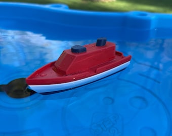 Unsinkable Toy Cruise Ship | Floating Bath Toy for Kids | Self Righting Boat for Pool and Water Table | Unique Cruise Vacation Gift Toy