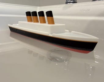 10 Inch Unsinkable Titanic Bath Toy – Floats back up and self-rights itself!