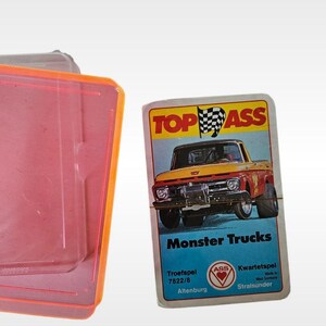 Set di carte collezionabili Monster Trucks d'epoca 1986 • Confezione originale mai aperta • Raro ritrovamento • Oggetto da collezione