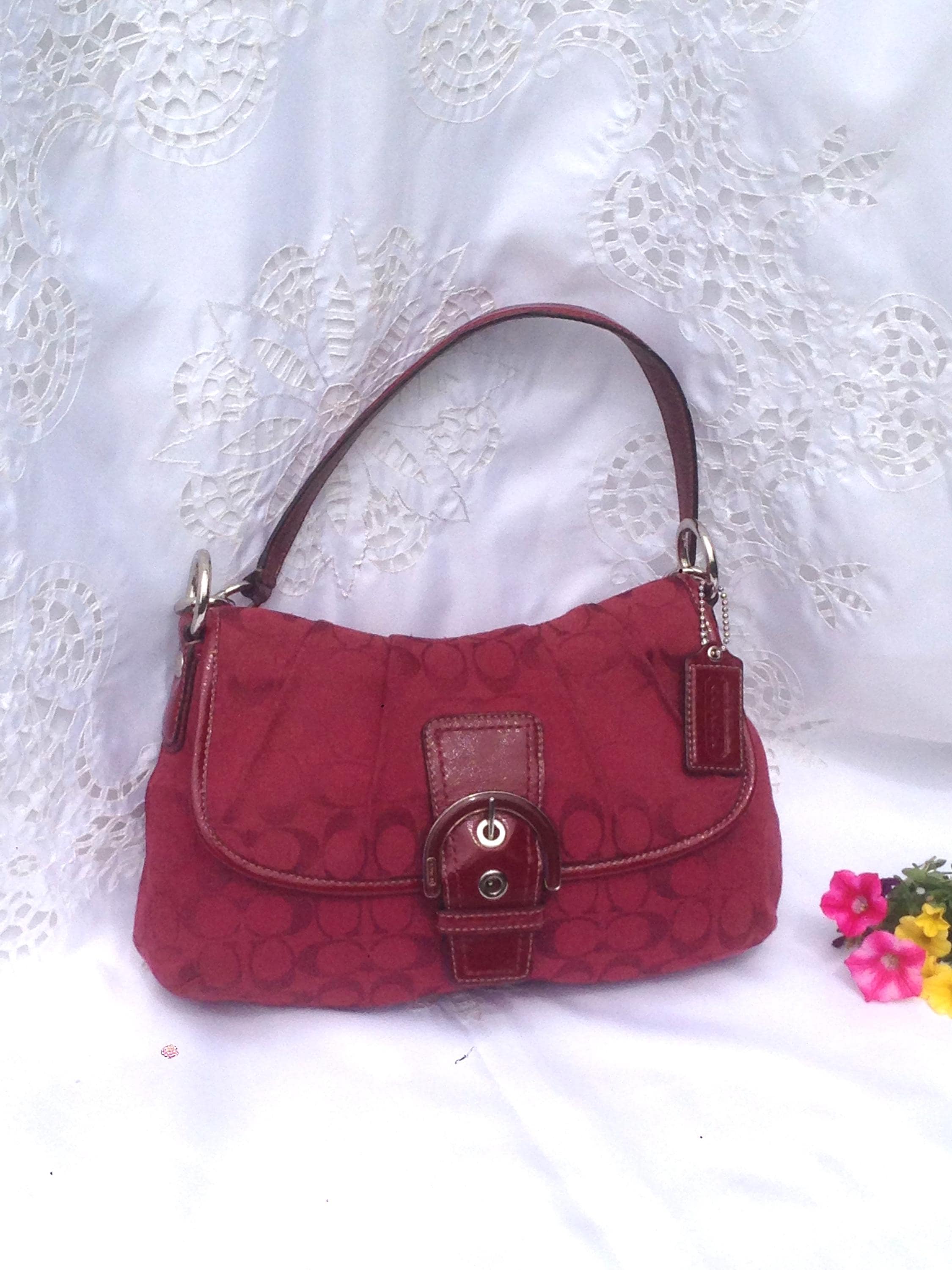 RARE COACH SOHO signature 17093 hand bag