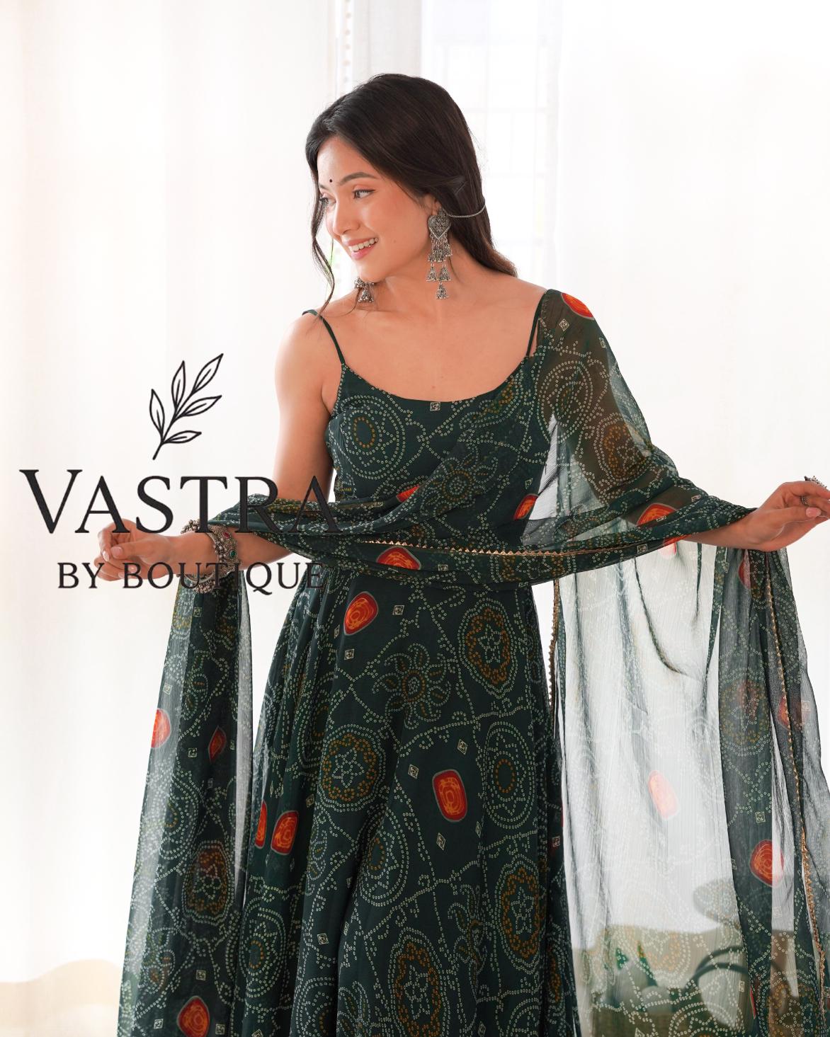 Indian Chiffon Dress - Etsy