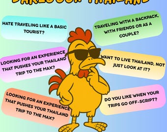 Thailand Travel Challenge Journal | Funny Darebook for Adventurous Travelers | Interactive Backpacker Bucket List Book