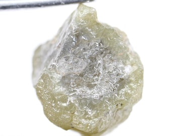 6.52 Ct Loose Yellow Rough Diamond, Natural Uncut Diamond