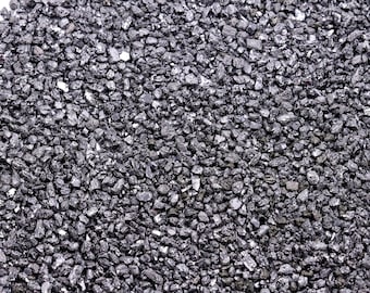 Chips de diamante negro en bruto, lote de diamantes naturales en bruto sin tallar, diamante rústico suelto para joyería, cuentas de diamante negro, piedras extraídas de la tierra