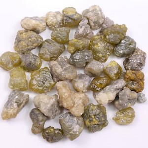 500 Ct Natural Yellow Color Rough Diamond, Loose Light Yellow Raw Diamond For Jewelry Making, Yellow Color Diamond For Personalized Jewelry