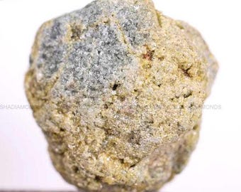 35.21 Ct Light Yellow Rough Diamond, Raw Uncut Diamond