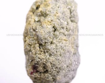28.33 Ct Light Yellow Rough Diamond, Natural Uncut Diamond