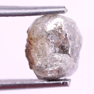 3.27 Ct Natural Rough Diamond, Uncut Raw Loose Diamond, Earth Mined diamond For Custom jewelry, Grey South African Diamond For Making Ring