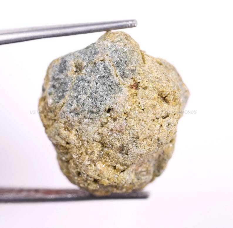 35.21 Ct Light Yellow Rough Diamond, Raw Uncut Diamond - Etsy