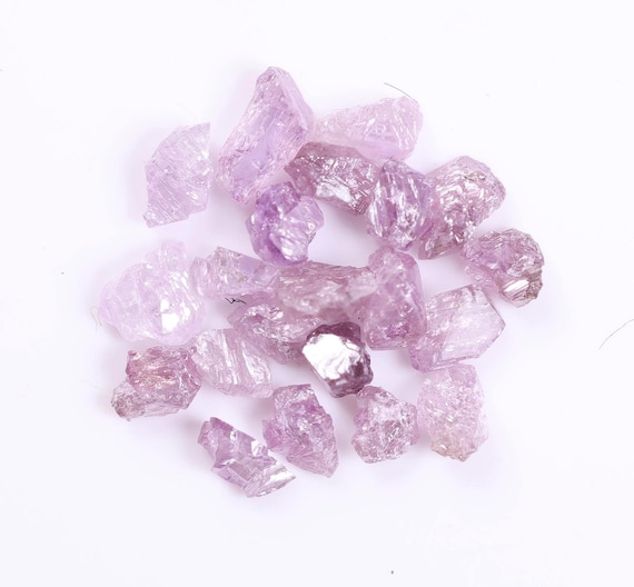 Pink Rough Diamond Natural Uncut Raw Stone for Jewelry Making