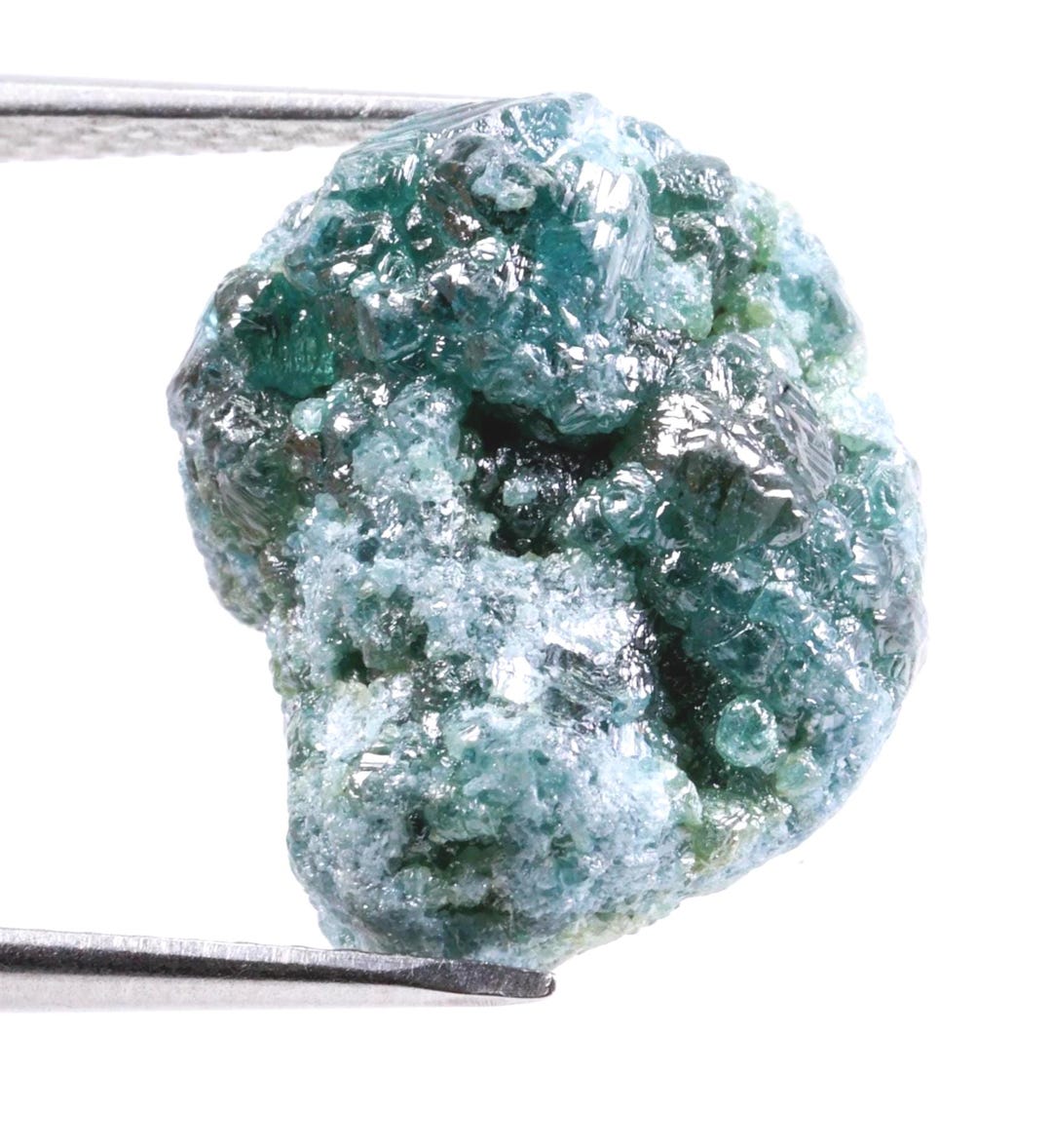 10.71 Carat Blue Rough African Diamond, Natural Uncut Raw Fancy Diamond ...