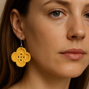 Crochet earrings