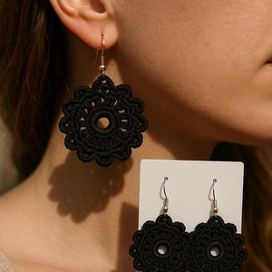 Crochet earrings