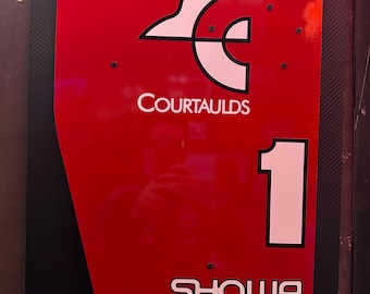 F1 McLaren MP4/6 1991 Side Panel – Ayrton Senna | Decorative Sheet Metal Endplate | Formula 1 Collection