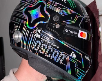 Oscar Piastri Helmet #81 Las Vegas 2025 – McLaren F1 Team – Handmade Collectible