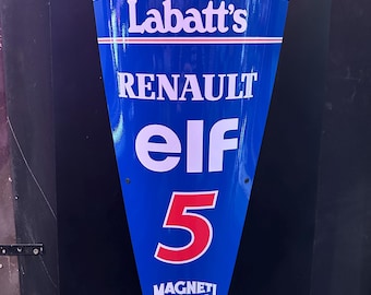 F1 Williams FW14B 1992 horn – Nigel Mansell | Replica in metal sheet | Racing Wall Art | Historical Formula 1