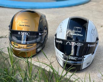 F1 Helmet The Movie 2025 – Sonny Hayes & Joshua Pierce – Premium Hand-Painted Replica