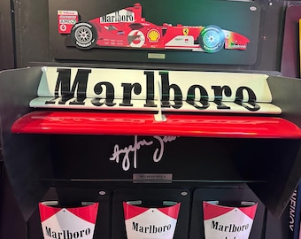 Retro F1 Rear Wing Panel – McLaren MP4/6 Ayrton Senna | Classic Collector's Edition
