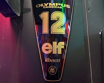 Retro F1 Nosepiece – Lotus 97T Ayrton Senna | Classic Collectible Livery