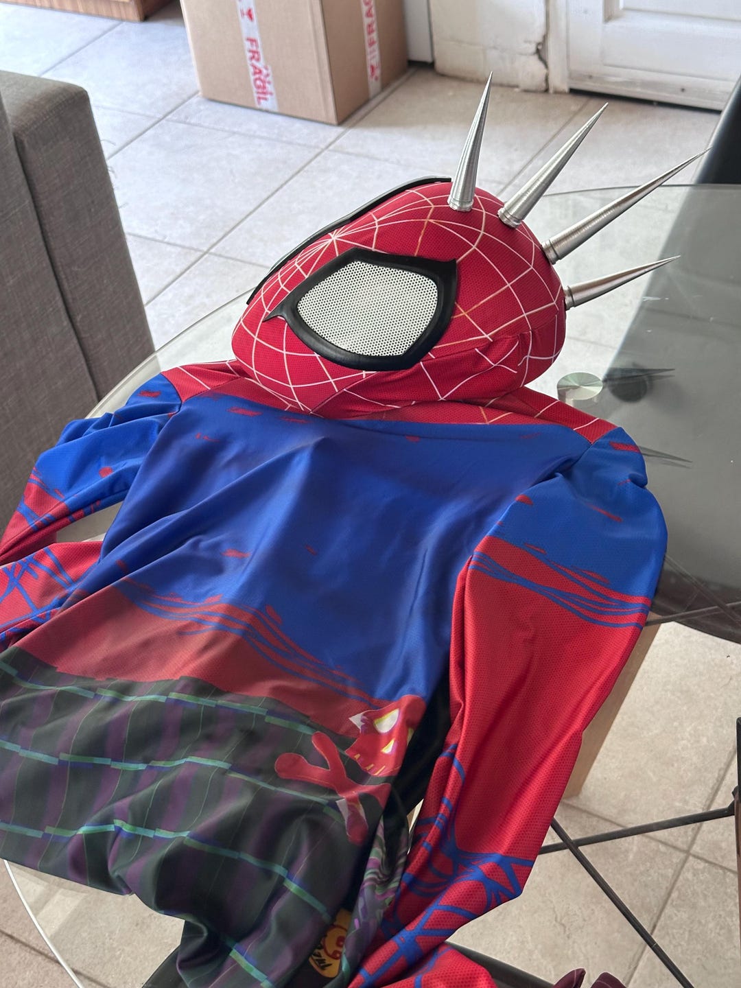 Spider Punk Costume - Spiderverse Cosplay - Etsy UK