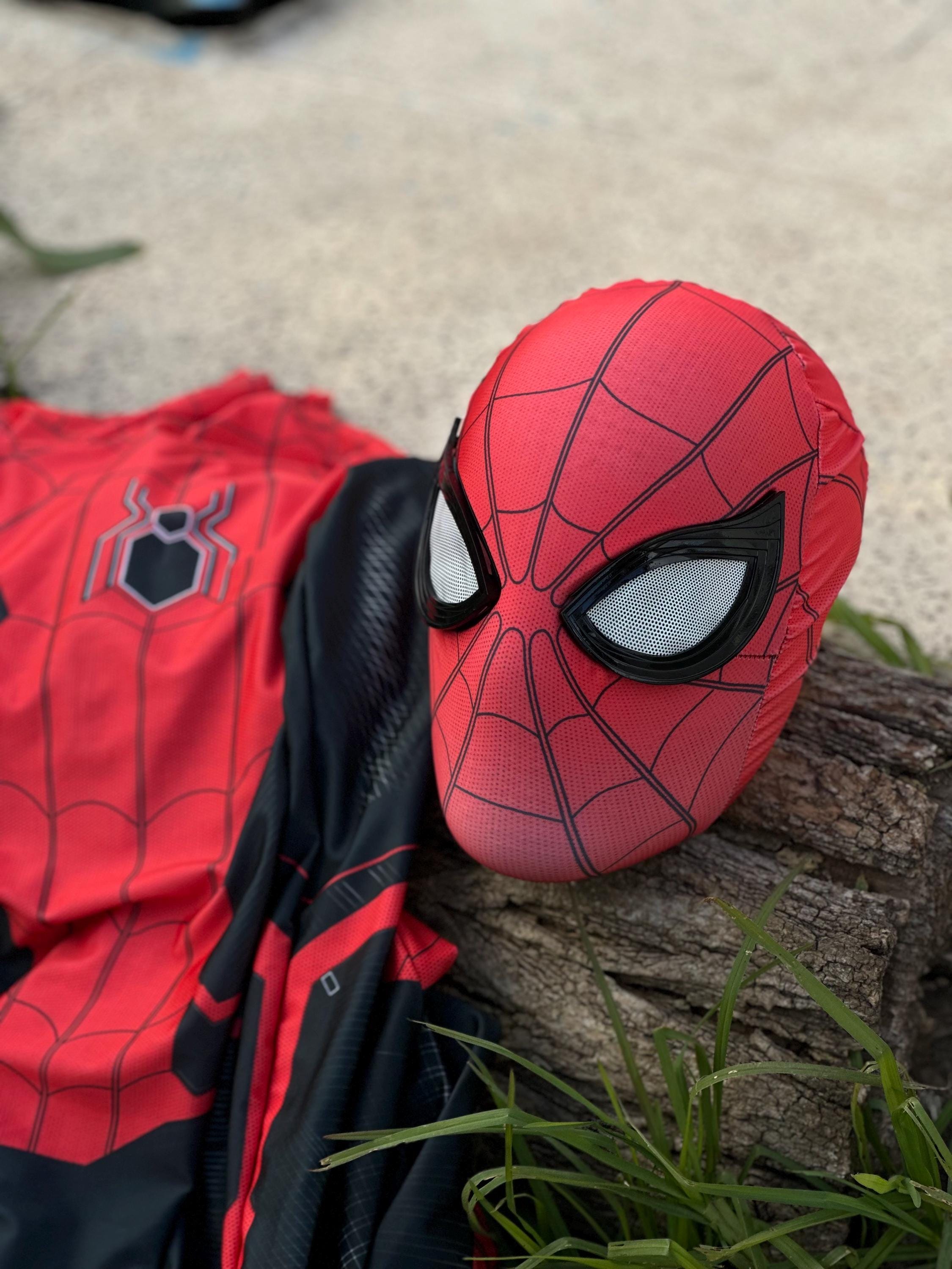 【スパイダーマン】新品 トム・ホランド アイアン・スパイダー版 マスク コスプレ 応募ページ】トム・ホランド版 スパイダーマン マスク コスプレ