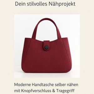 Lunaria Bag, E-Book Sewing Instructions, Sewing Pattern