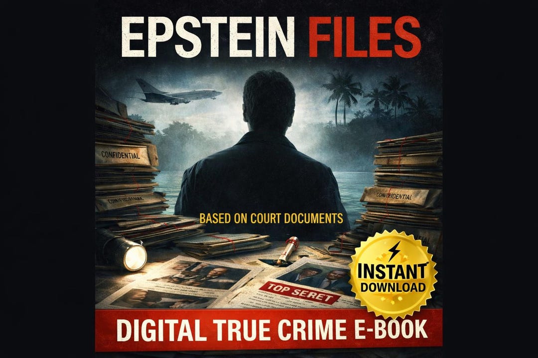 The Epstein Files – True Crime Investigation E-book | Court Documents ...