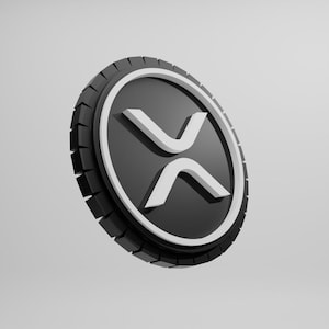 Stl 3d model and blend XRP Ripple crypto XRP for printing videos