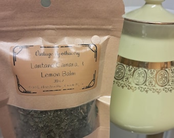 Calming Lantana Camara & Lemon Balm Tea