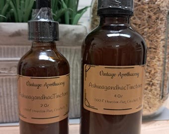 Ashwagandha Tincture: Texas Grown Herbal Supplement
