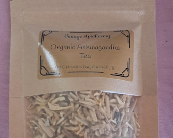 Té calmante de ashwagandha