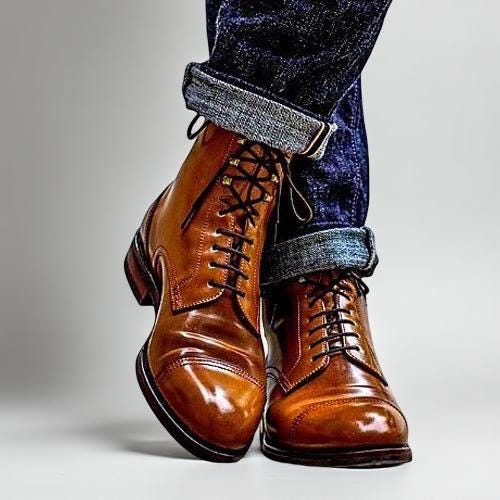 formal dress boots for men Vegan Men's Dress Boots main image 1