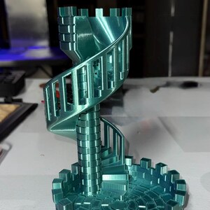 Spiral Staircase Dice Tower