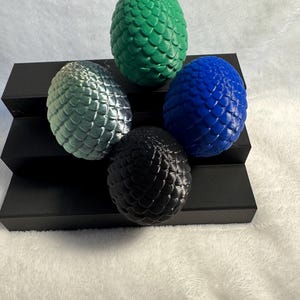 3D Printed Dragon Egg with Baby Dragon