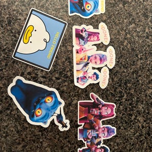 K-Pop Demon Hunter Stickers.