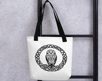 Celtic Owl Tote bag