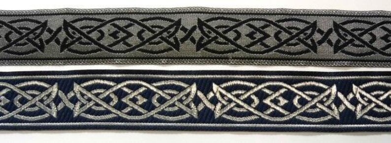 Saxon Knot Fabric Trim 10 yard lot 1 inch Celtic Trim image 6