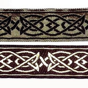 Saxon Knot Fabric Trim 10 yard lot 1 inch Celtic Trim image 9