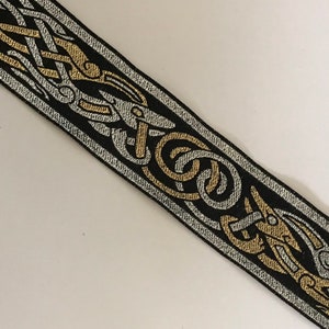 By the Yard 1 1/4 Celtic Dragon Sewing Trim image 5