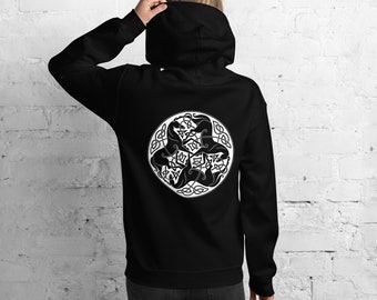 Epona Celtic Knot Hoodie Sweatshirt